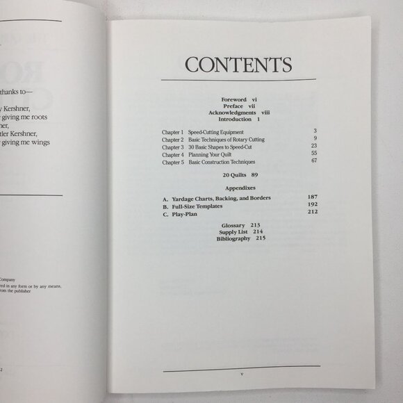 Quilter's Guide Rotary Cutting Quilting Book Patchwork Poster Fanning Patterns - Picture 3 of 16